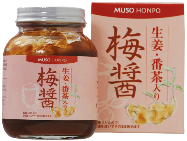 (無双本舗)生姜・番茶入梅醤　　画像