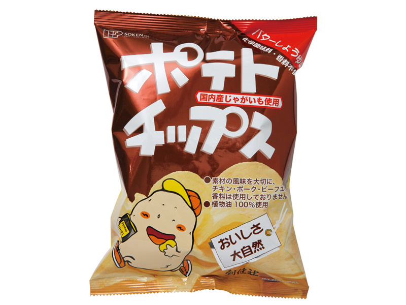創健社　ポテトチップス　バターしょ…画像