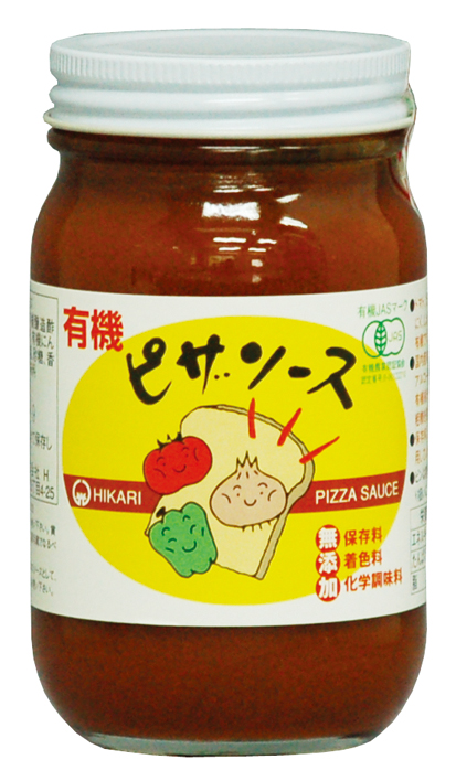 (ヒカリ)有機ピザソース225g　　画像