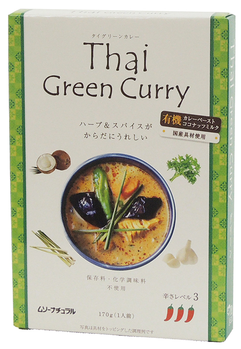 タイ・グリーンカレー170g　　画像
