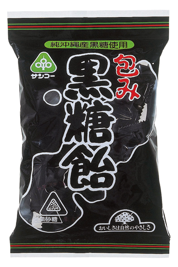 (サンコー)包み黒糖飴　95g　　画像