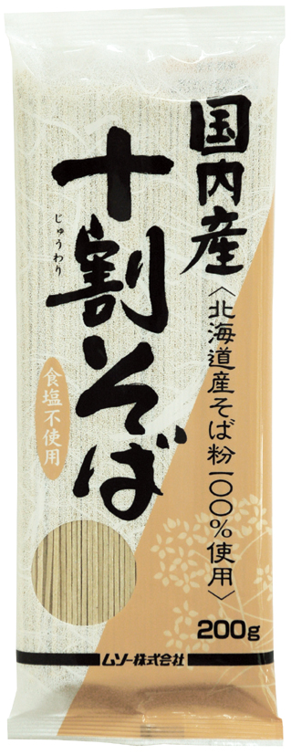 (ムソー)国内産・十割そば200g画像